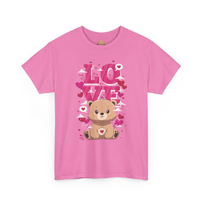 Pancha bear's love (front) unisex crewneck t-shirt