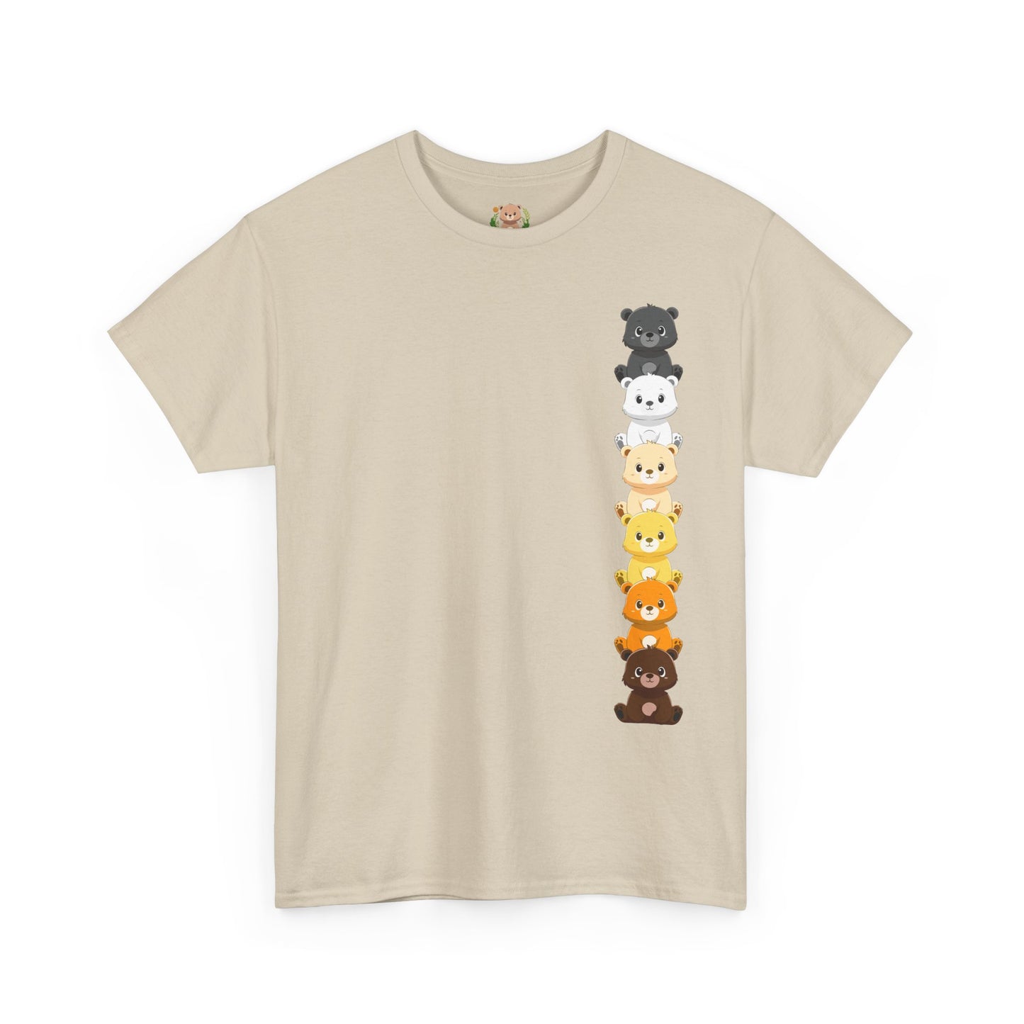 Bear flag line (front) unisex crewneck t-shirt