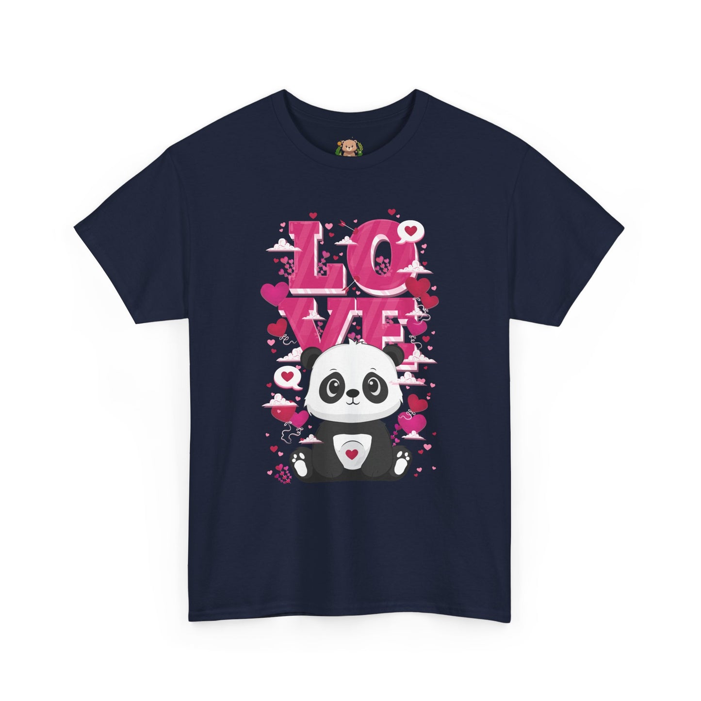 Macho bear's love (front) unisex crewneck t-shirt