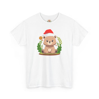 Pancha bear hug (front) Christmas unisex crewneck t-shirt