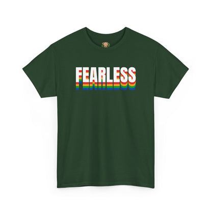 Fearless rainbow (front) unisex crewneck t-shirt