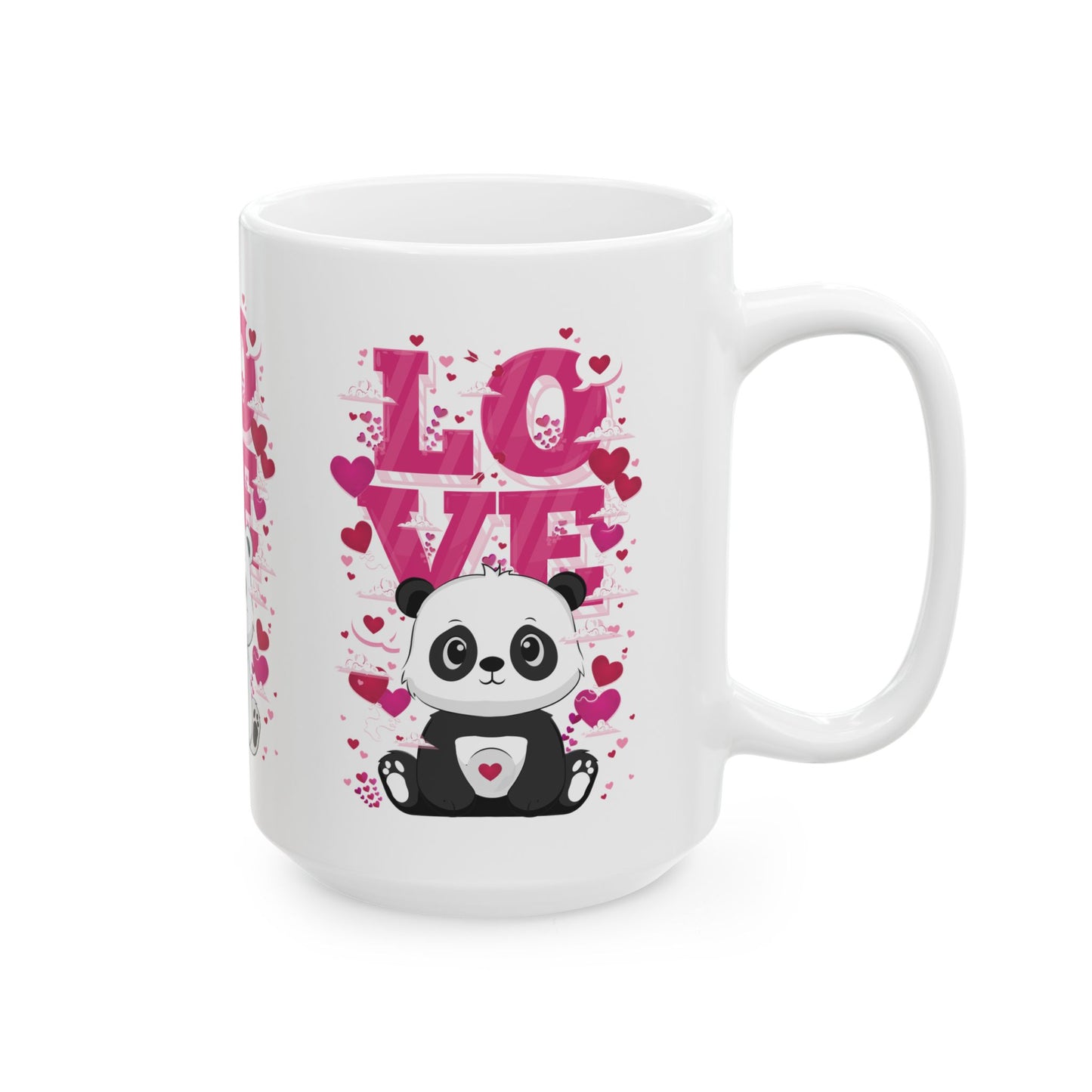 Love bears ceramic coffee/tea mug/cup (11oz/15oz)