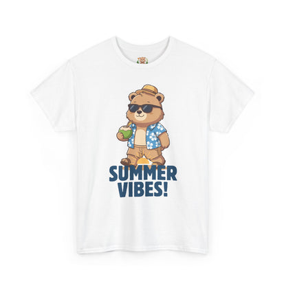 Summer vibes (front) unisex crewneck t-shirt