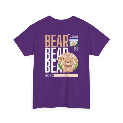 Bear bear bear hug (back) unisex crewneck t-shirt