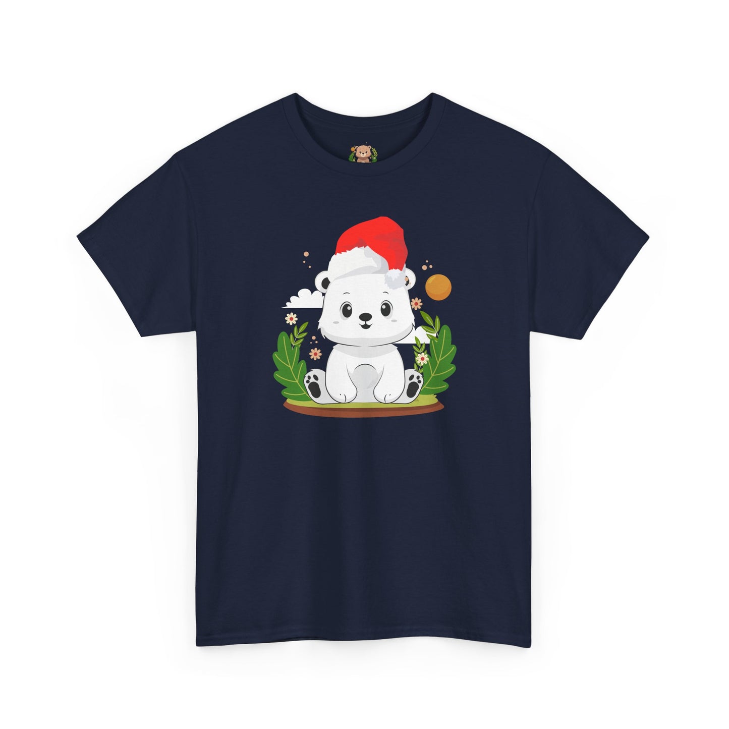 Snojo bear hug (front) Christmas unisex crewneck t-shirt