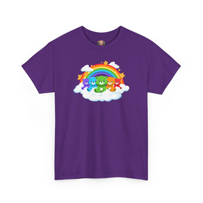 Rainbow bears in the cloud unisex crewneck t-shirt
