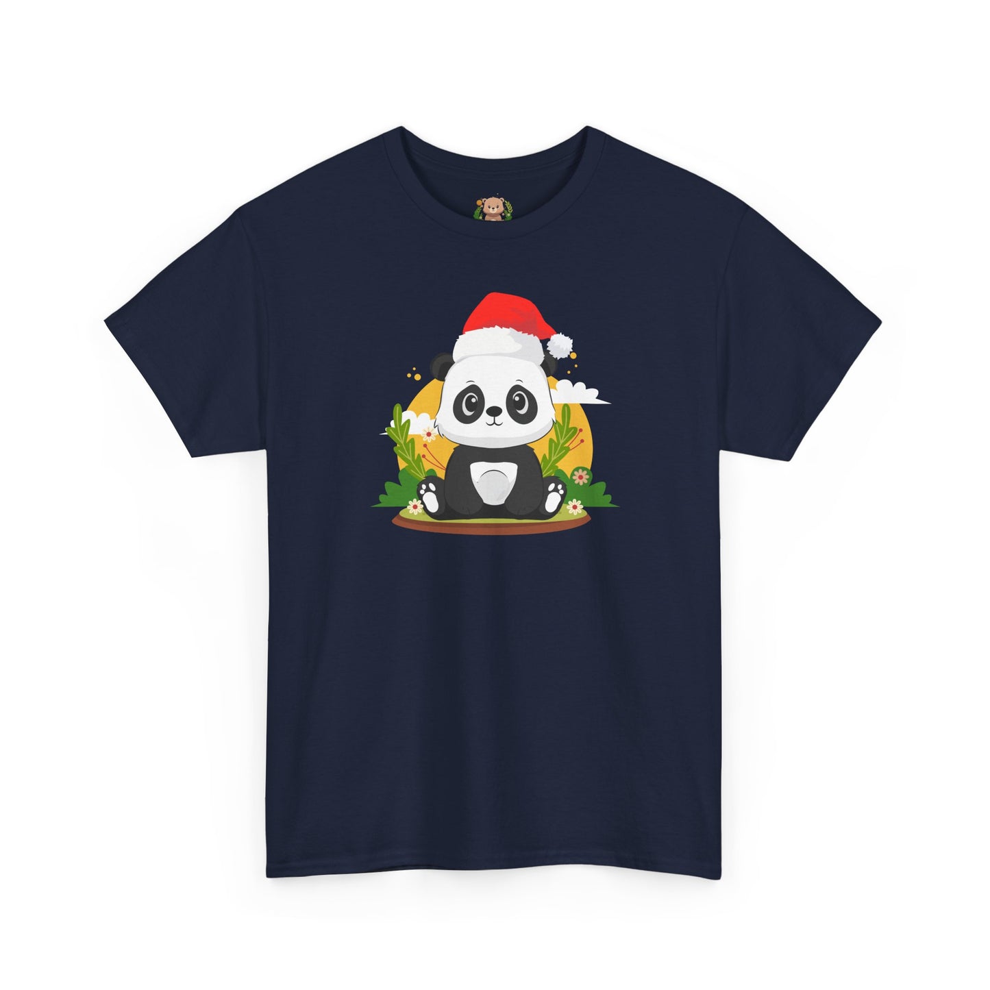 Macho bear hug (front) Christmas unisex crewneck t-shirt