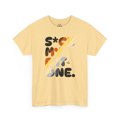 Suck my fat one bear flag (front) unisex crewneck t-shirt