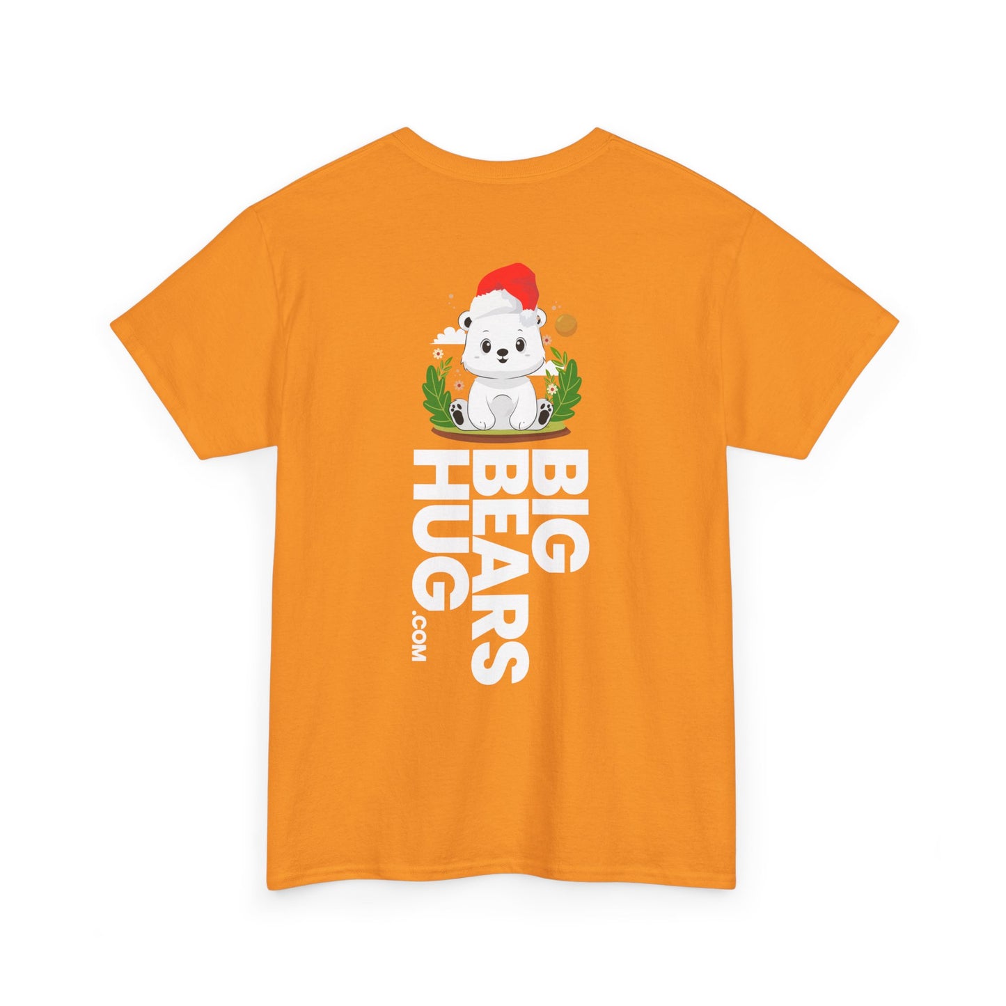 Snojo bear hug (back) Christmas unisex crewneck t-shirt