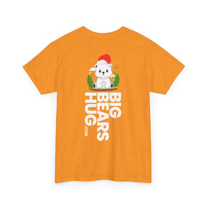 Snojo bear hug (back) Christmas unisex crewneck t-shirt