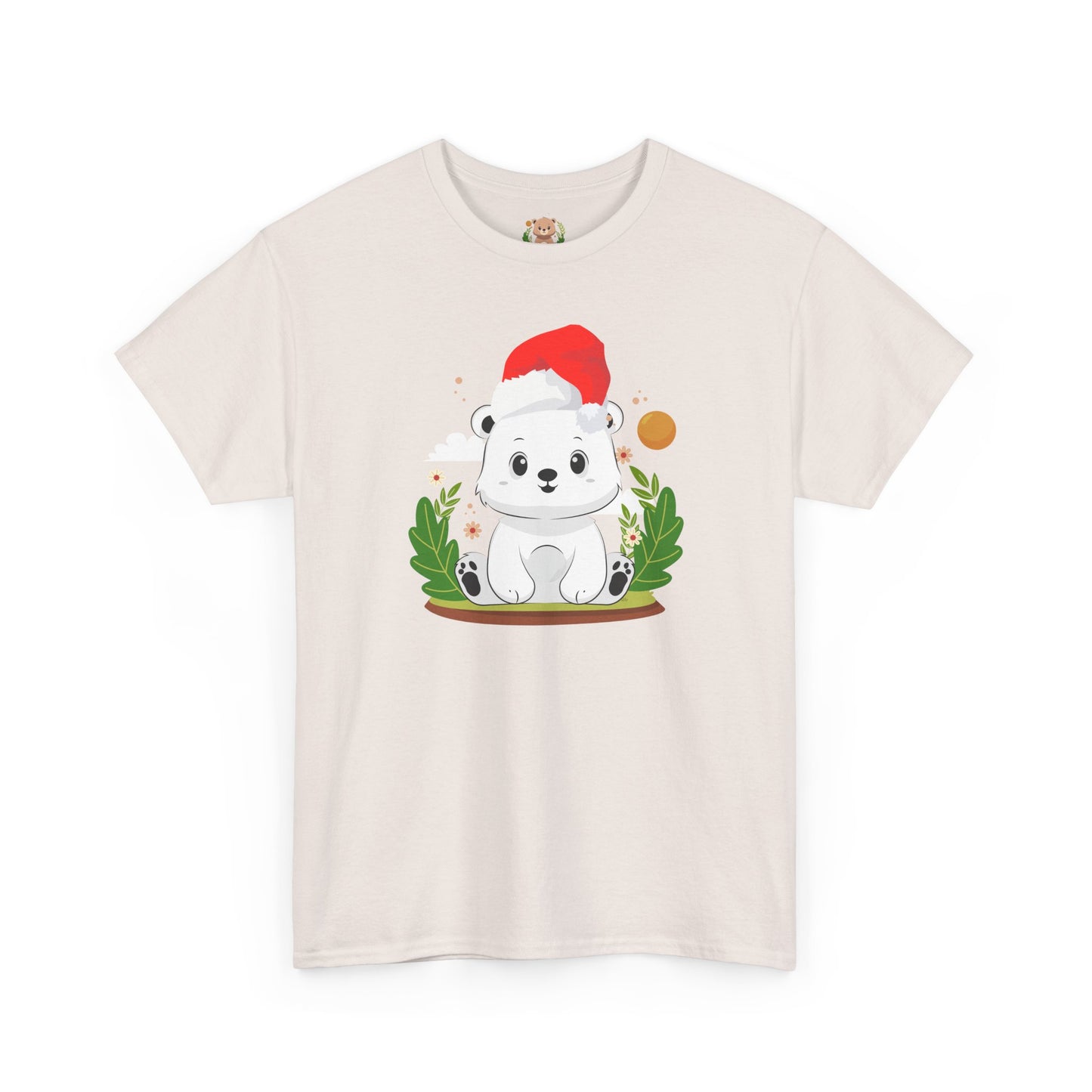Snojo bear hug (front) Christmas unisex crewneck t-shirt