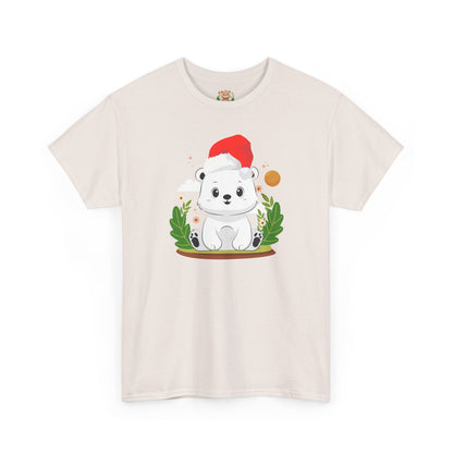 Snojo bear hug (front) Christmas unisex crewneck t-shirt