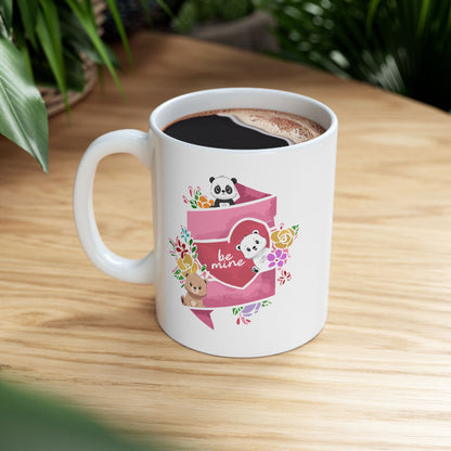 Be mine ceramic coffee/tea mug/cup (11oz/15oz)