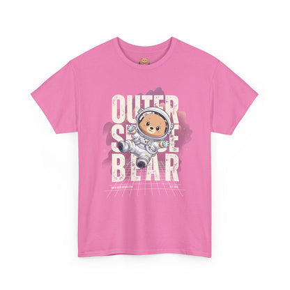 Outer space bear (front) unisex crewneck t-shirt