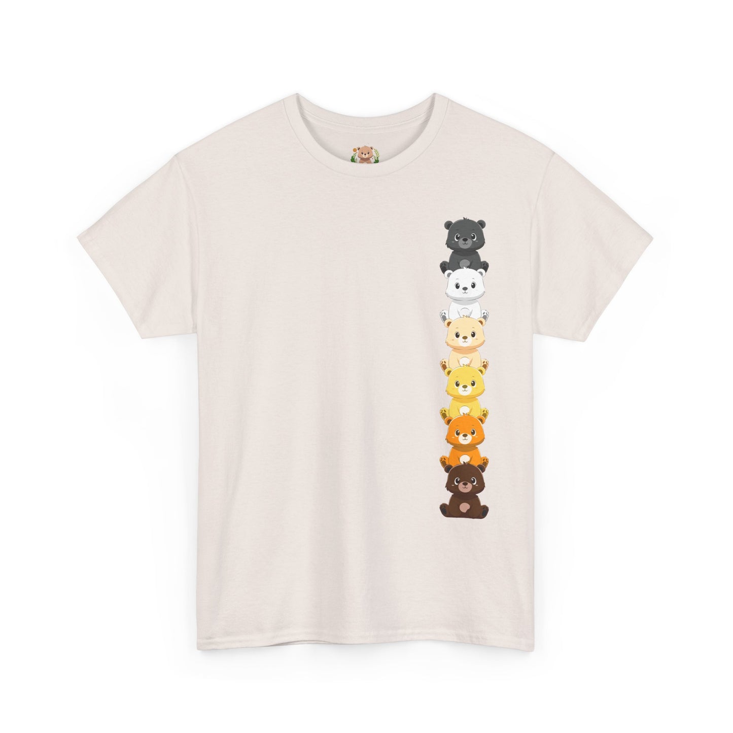 Bear flag line (front) unisex crewneck t-shirt