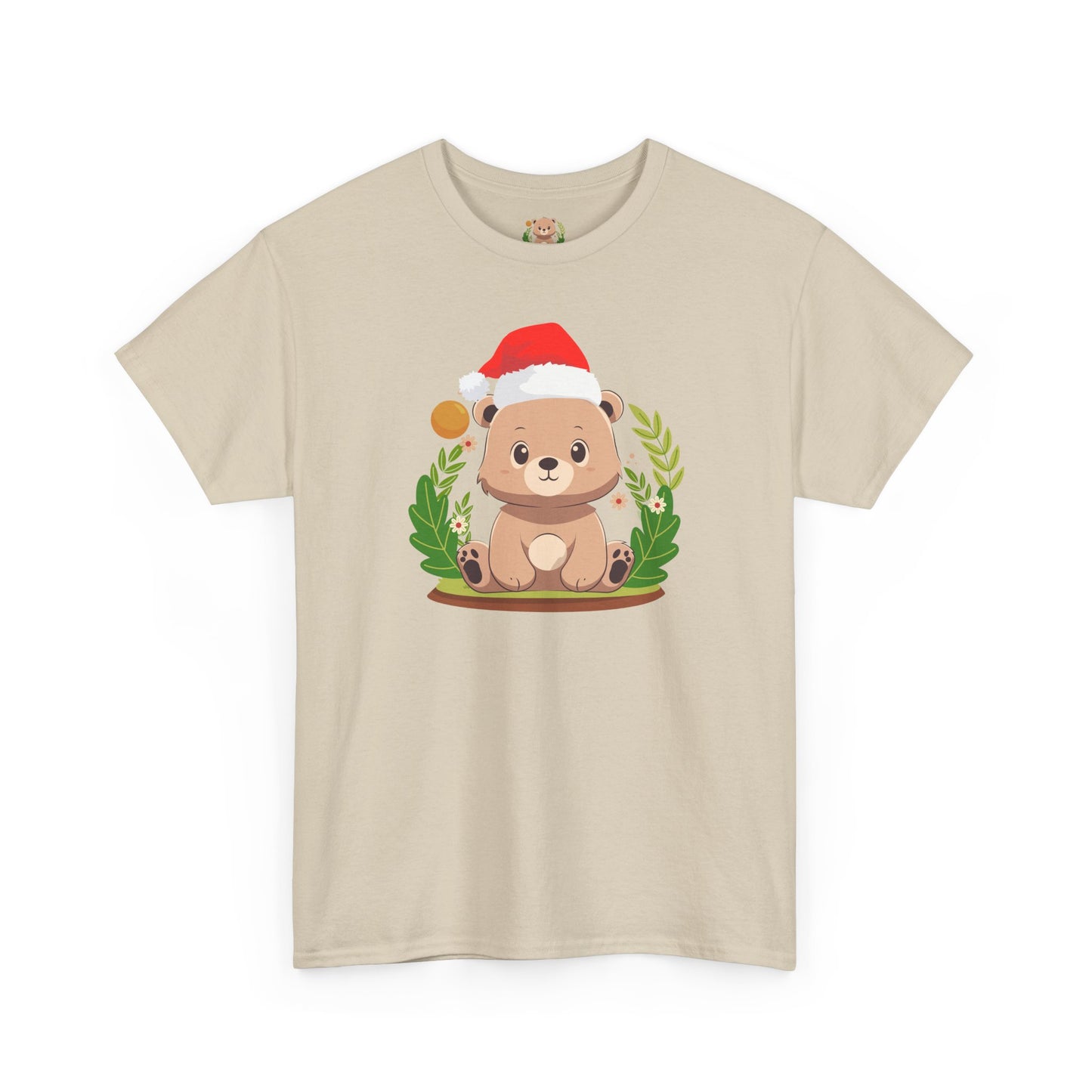 Pancha bear hug (front) Christmas unisex crewneck t-shirt