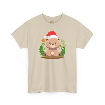 Pancha bear hug (front) Christmas unisex crewneck t-shirt