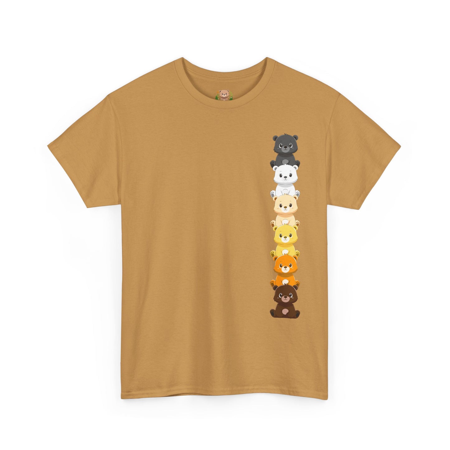 Bear flag line (front) unisex crewneck t-shirt