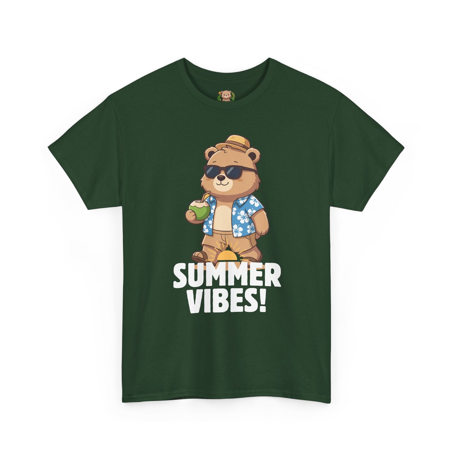 Summer vibes (front) unisex crewneck t-shirt