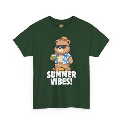 Summer vibes (front) unisex crewneck t-shirt