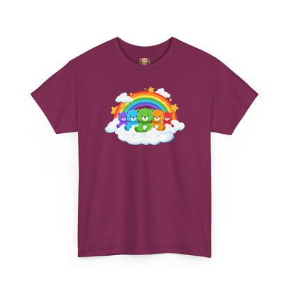 Rainbow bears in the cloud unisex crewneck t-shirt