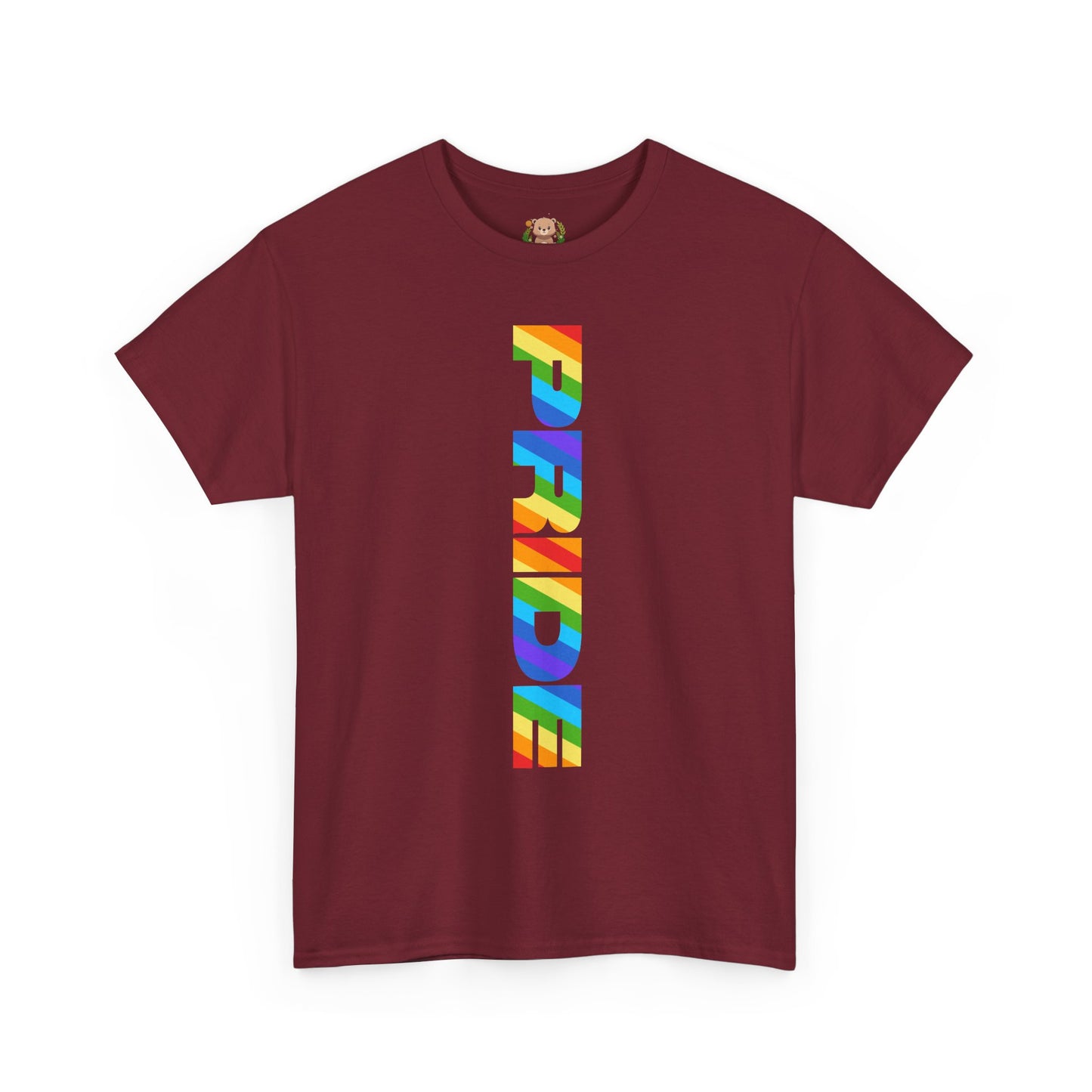 Pride rainbow (front) unisex crewneck t-shirt