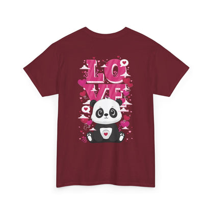 Macho bear's love (back) unisex crewneck t-shirt