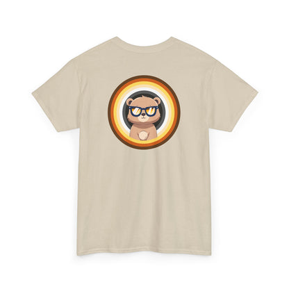 Bear flag rings Pancha (back) unisex crewneck t-shirt