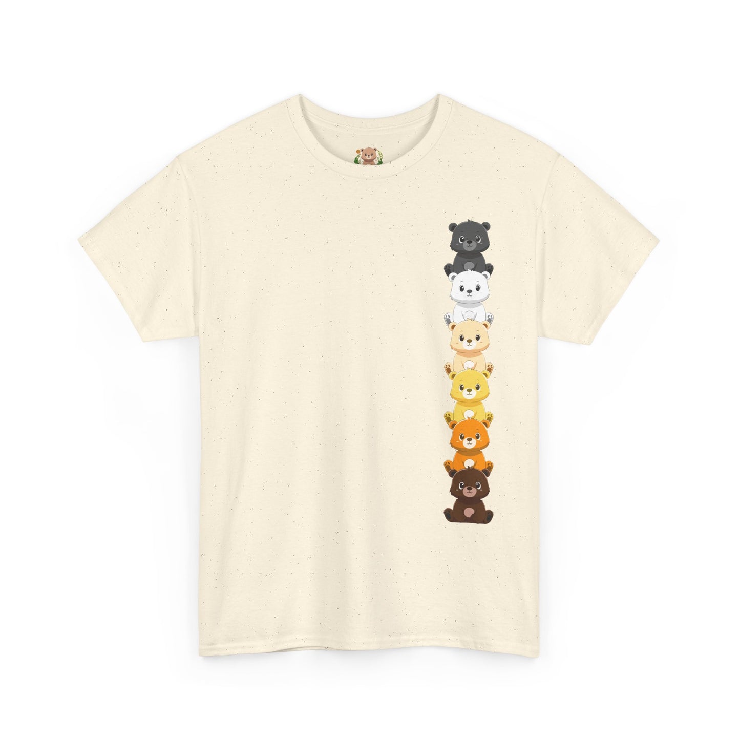 Bear flag line (front) unisex crewneck t-shirt