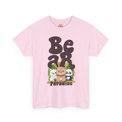 Bear paradise (front) unisex crewneck t-shirt