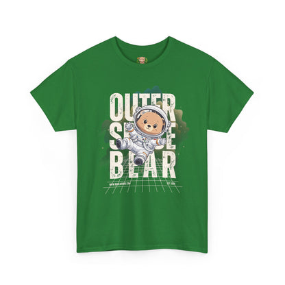 Outer space bear (front) unisex crewneck t-shirt