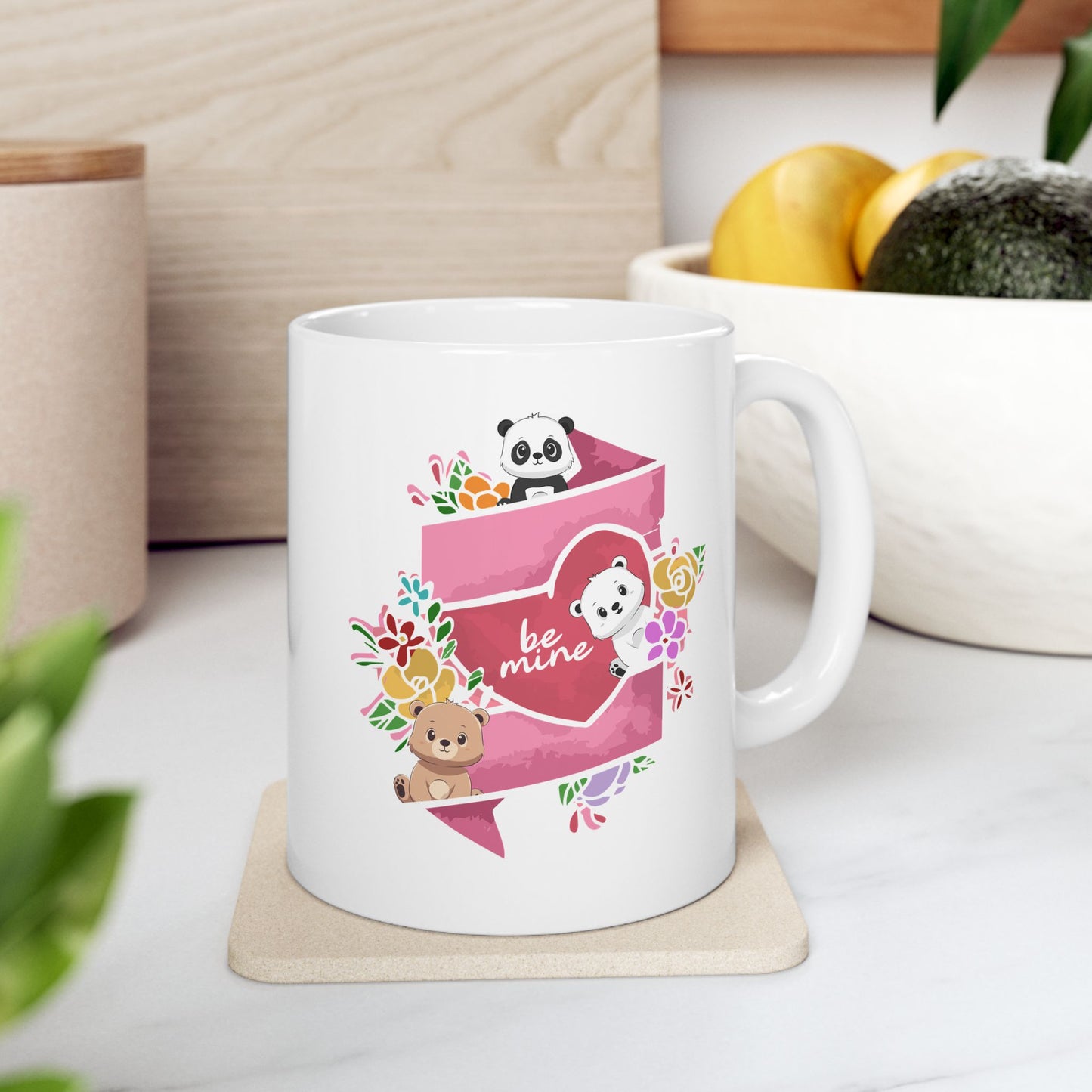 Be mine ceramic coffee/tea mug/cup (11oz/15oz)