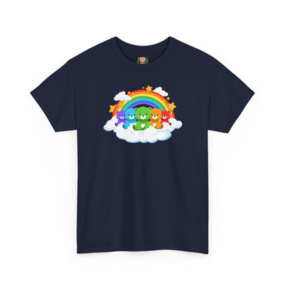 Rainbow bears in the cloud unisex crewneck t-shirt