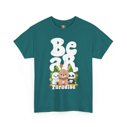 Bear paradise (front) unisex crewneck t-shirt