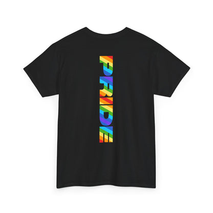 Pride rainbow (back) unisex crewneck t-shirt