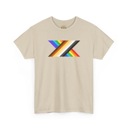 Bear and rainbow pride X unisex crewneck t-shirt