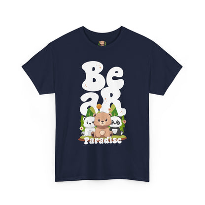 Bear paradise (front) unisex crewneck t-shirt
