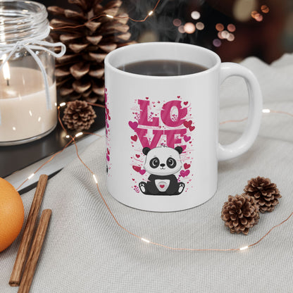 Love bears ceramic coffee/tea mug/cup (11oz/15oz)