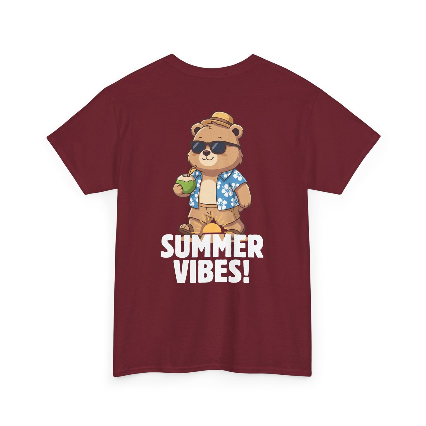 Summer vibes (back) unisex crewneck t-shirt