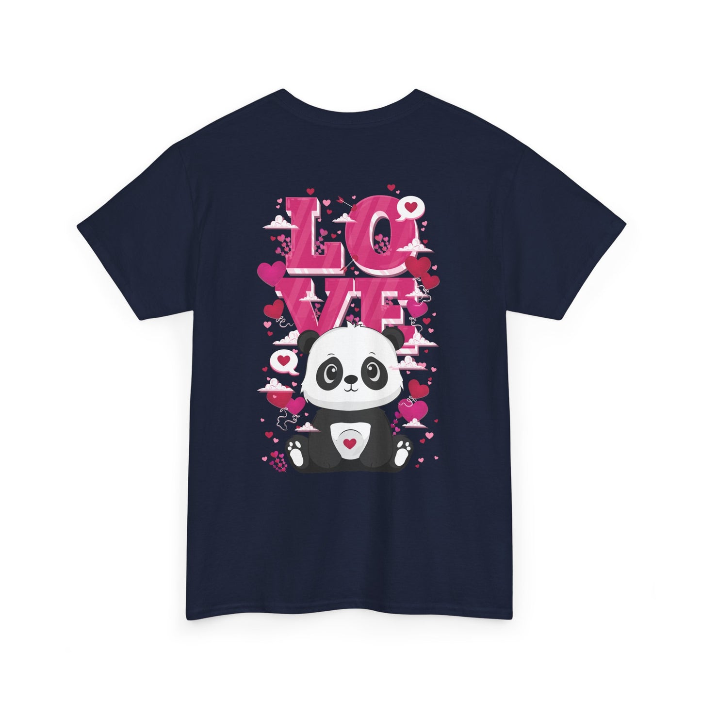 Macho bear's love (back) unisex crewneck t-shirt