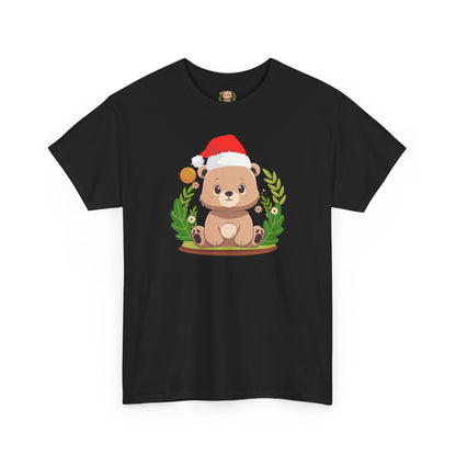 Pancha bear hug (front) Christmas unisex crewneck t-shirt