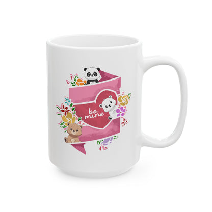 Be mine ceramic coffee/tea mug/cup (11oz/15oz)
