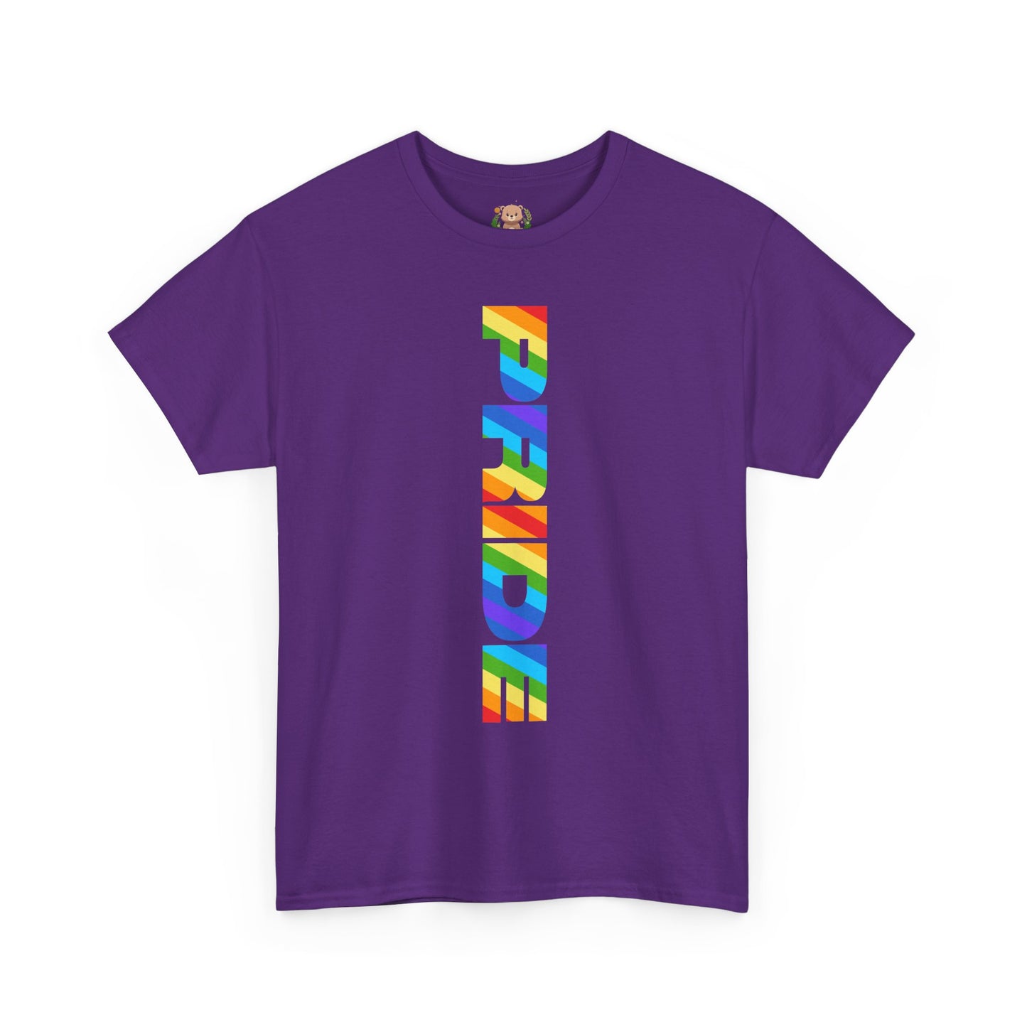 Pride rainbow (front) unisex crewneck t-shirt