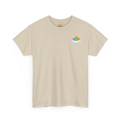 Rainbow bears in the cloud mini unisex crewneck t-shirt