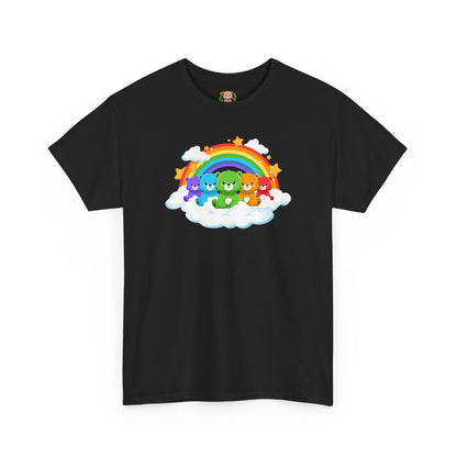 Rainbow bears in the cloud unisex crewneck t-shirt