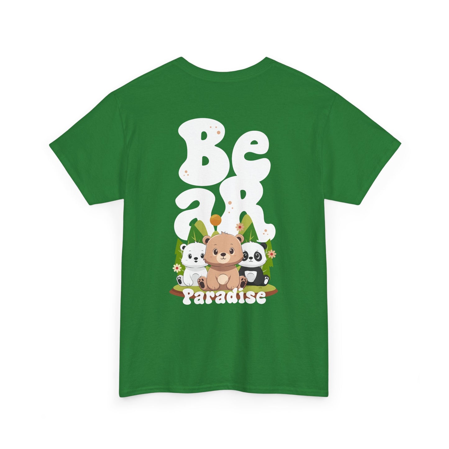 Bear paradise (back) unisex crewneck t-shirt
