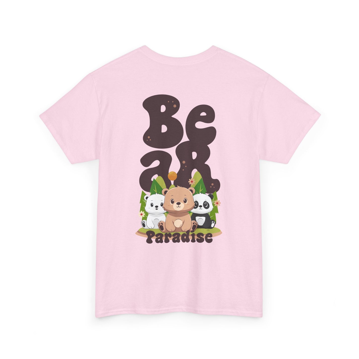 Bear paradise (back) unisex crewneck t-shirt