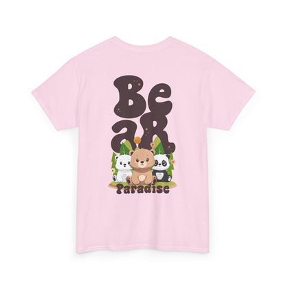 Bear paradise (back) unisex crewneck t-shirt