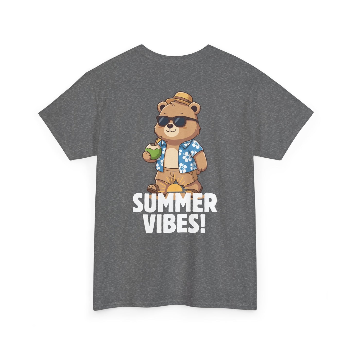 Summer vibes (back) unisex crewneck t-shirt