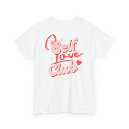 Self love club (back) unisex crewneck t-shirt